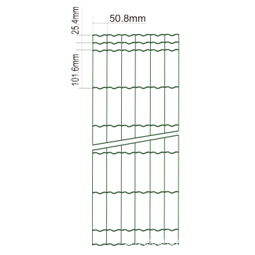 Euro Fence Plus με τρία κορυφαία καλώδια